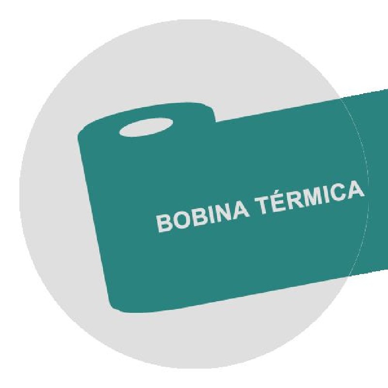 Bobina termica para relogio de ponto